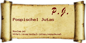 Pospischel Jutas névjegykártya
